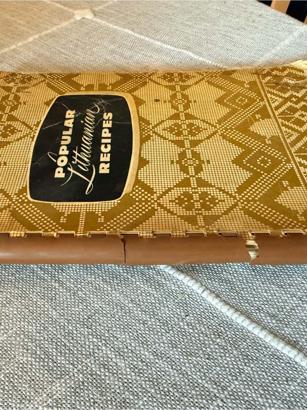 Vintage 1964 Lithuanian Recipes Cookbook - Picture 2 of 6